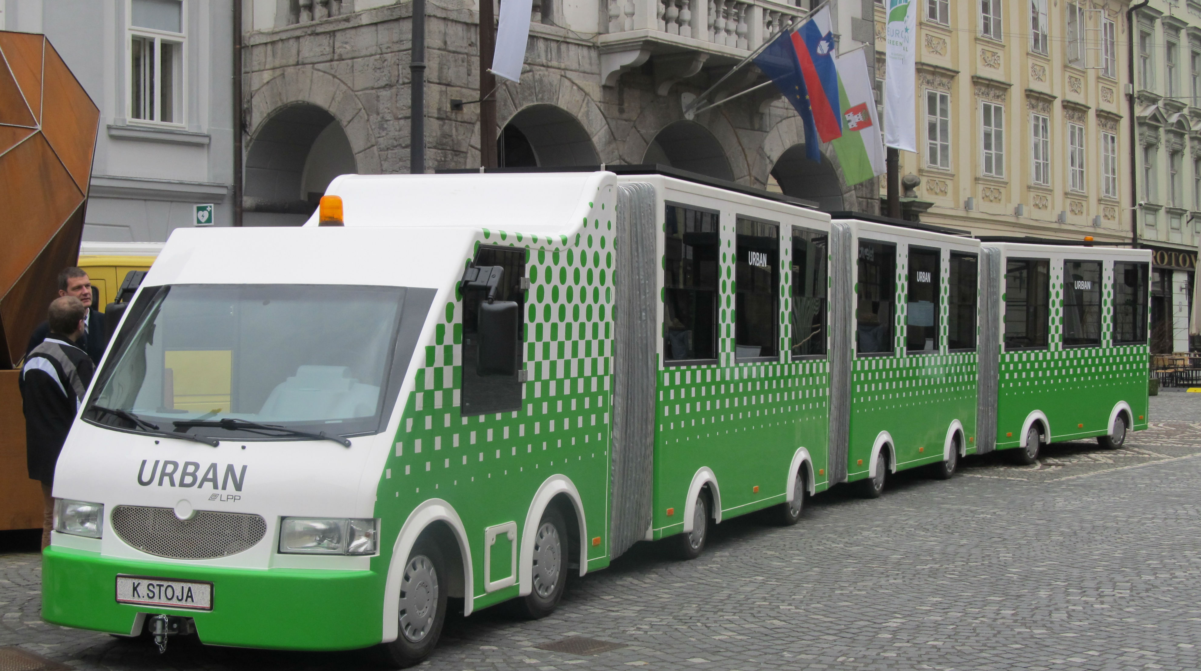 Sodelovanje pri razvoju novega turističnega vlaka v Ljubljani